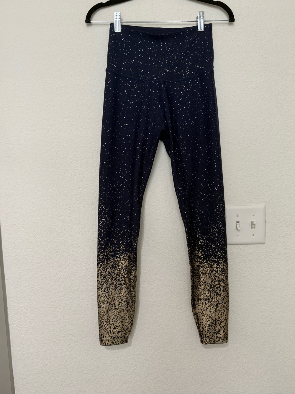 Beyond Yoga Alloy Ombré leggings Nocturnal Navy / Gold